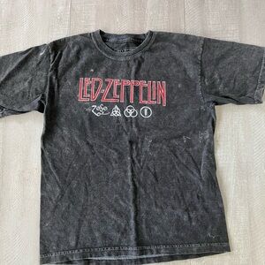 H&M Black Led Zeppelin Kids T-Shirt